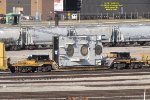 Base and counterweights for a P&H/Komatsu mining shovel